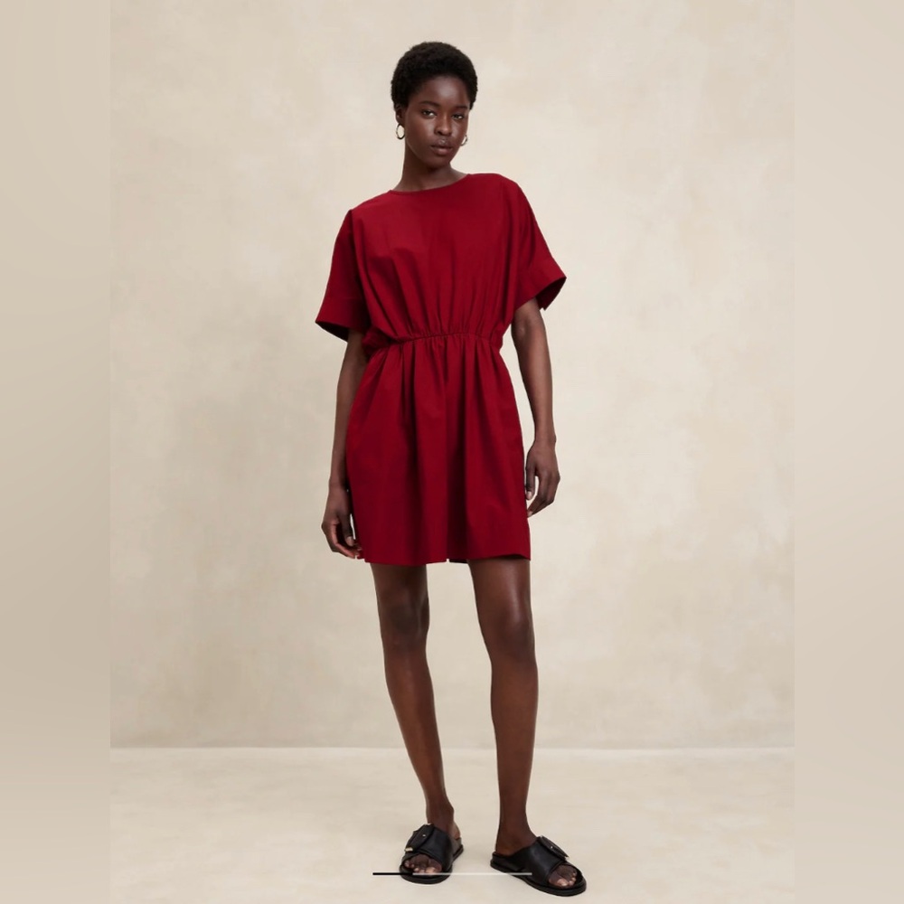 NWT Banana Republic Poplin Mini Dress